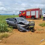 Bombeiros resgatam corpo de homem que caiu em secador de grãos