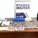 Operação da PM em Primavera do Leste apreende drogas e materiais de tráfico