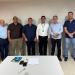 NOVO oficializa convite a Odilio Balbinotti para disputar o governo de Mato Grosso em 2026 durante reunião articulada por Wesley Cláudio