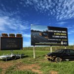 Capotamento violento destrói BMW na Avenida dos Estudantes, em Rondonópolis; Veja o vídeo