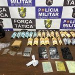 Adolescentes são flagrados com cocaína e maconha em praça do Conjunto São José I, em Rondonópolis