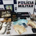 Rotam prende homem e apreende R$ 4,5 mil em dinheiro e porções de maconha