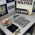 Polícia Militar prende homem e apreende 64 porções de cocaína em Cuiabá