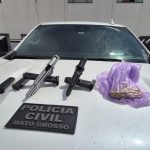 Autores de furto em farmácia de Cuiabá são presos em flagrante pela Polícia Civil
