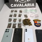 Polícia Militar prende casal e apreende adolescente suspeitos por tráfico de drogas