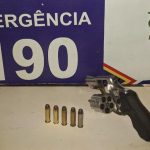 Polícia Civil prende homem e aprende arma, 500 espoletas e mais de 200 projéteis