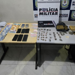 PM prende homem com cinco passagens por tráfico e apreende entorpecentes