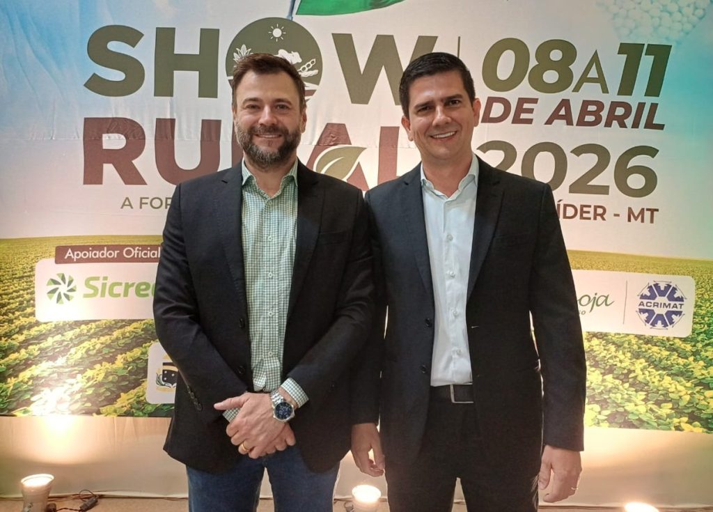 AGRONEGÓCIO Prefeito Rodrigo Benassi projeta Show Rural como motor de novos investimentos em Colíder Prefeito destaca que evento é ferramenta de atração de empresas para o município; lançamento da edição 2025 ocorreu nesta quinta-feira no Lions Clube