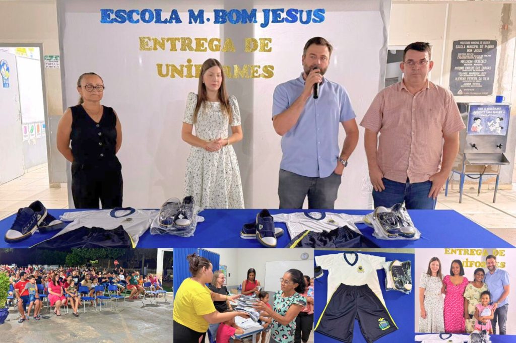 Prefeitura de Colíder realiza entrega kits escolares, uniformes e tênis para 3,6 mil alunos