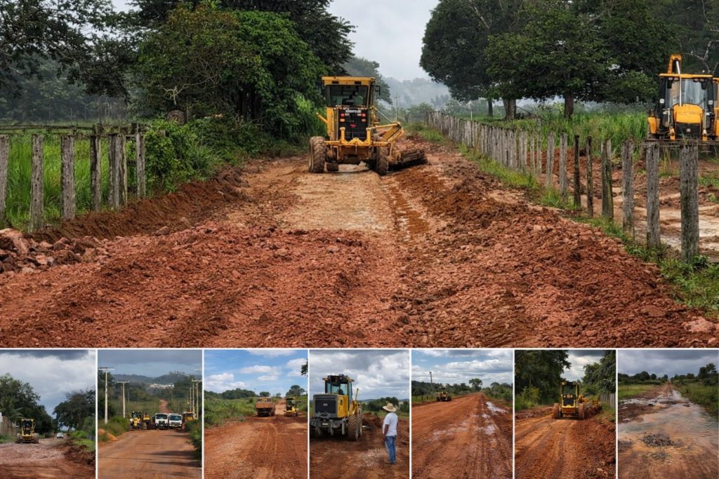 Chuvas intensas castigam estradas rurais em Colíder; Prefeitura adota medidas emergenciais