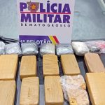 PRF apreende 4,25 kg de cocaína e prende trio na BR-070 em Barra do Garças