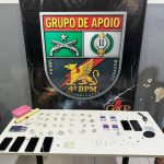 Polícia Militar prende dois homens por tráfico de drogas e estelionato em MT