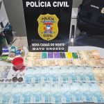 PM apreende 214 porções de drogas e prende três homens em MT