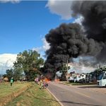 Motociclista fica ferido após colisão com carro em cruzamento em Rondonópolis