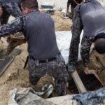 Mulher desaparecida é encontrada morta em área de mata ; marido é preso