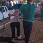 Carro capota após motorista perder controle na Avenida São Paulo em Primavera do Leste