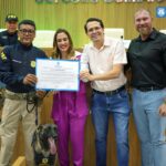 K9 Zion é homenageado na Câmara Municipal por destaque no combate ao tráfico em Rondonópolis
