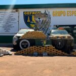 Forças de segurança apreendem 306 kg de drogas na fronteira de MT e geram prejuízo de R$ 1,2 milhão às facções criminosas