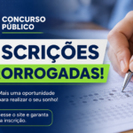 Prefeitura prorroga inscrições de concurso público até 30 de agosto em Primavera do Leste