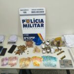 Suspeitos tentam fugir, mas são presos com drogas durante ação da Força Tática e Rotam em Campo Verde