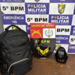 Homem é detido após tentar furtar mochila durante a Exposul em Rondonópolis