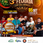 3ª Feijoada Lar dos Bravos terá sete horas de samba e pagode neste sábado em Primavera