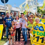 A poucas horas da eleição, Léo Bortolin se mantém em 3º lugar na última pesquisa Percent Brasil