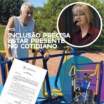 Maria Garzella propõe ampliação de academias ao ar livre com equipamentos adaptados para PCD