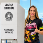 Zé Márcio Guedes vota pela manhã no Senac, em Rondonópolis