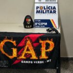 GAP apreende 49 porções de drogas após usuário indicar ponto de venda em Primavera