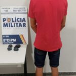 Jovem de 18 anos é preso com cocaína, maconha e simulacro de pistola em Campo Verde